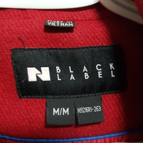NEW Black Label Red Peacoat | Size M - Picture 11 of 13